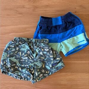 Patagonia Kids' Patterned and Blue Shorts